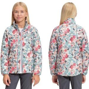 The North Face Girls Thermoball Eco‎ Jacket Size XL Tourmaline Camo Full …